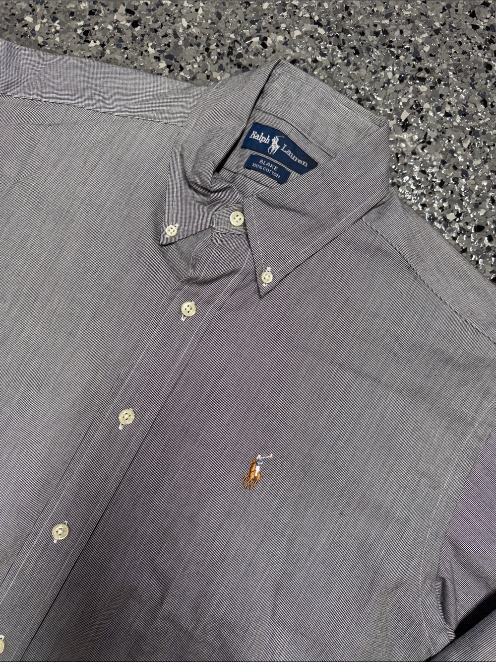 Ralph Lauren Blake Men’s Button-Down Polo Shirt Medium